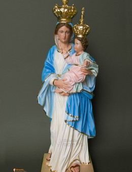 Statua Madonna con le Corone cm45