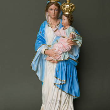 Statua Madonna con le Corone cm45
