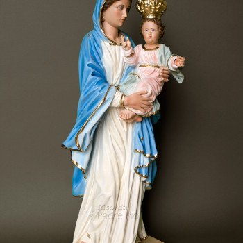 Statua Madonna con le Corone cm45