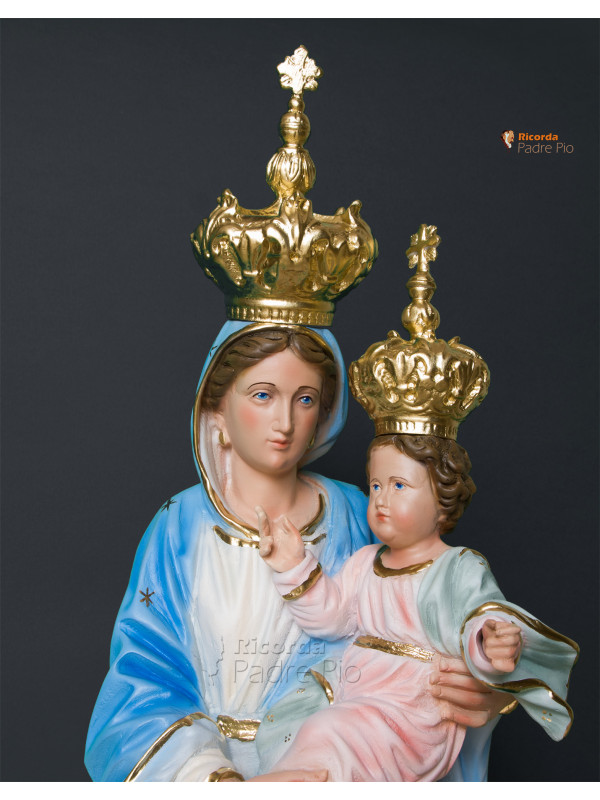 Statua Madonna con le Corone cm45