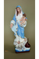 Statua Madonna dei pescatori, sulla roccia 40cm