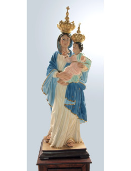 Statua Madonna con le Corone cm75