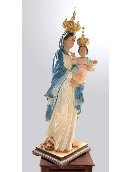 Statua Madonna con le Corone cm75