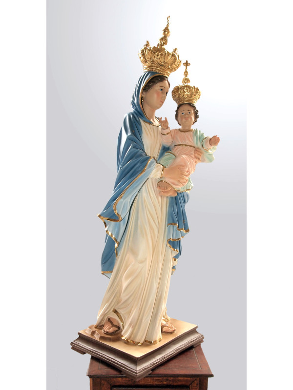 Statua Madonna con le Corone cm75