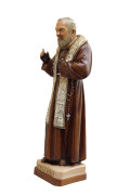 Statua Padre Pio Benedicente colorata 30cm