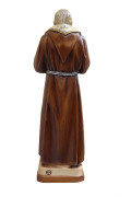 Statua Padre Pio Benedicente colorata 30cm