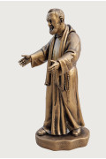 Statua Padre Pio accogliente 60cm a 115cm