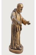 Statua Padre Pio accogliente 60cm a 115cm