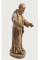 Statua Padre Pio accogliente 60cm a 115cm