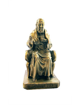 Statua Padre Pio seduto