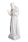 Statua Padre Pio Benedicente effetto Capodimonte 30cm