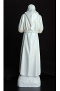 Statua Padre Pio Benedicente effetto Capodimonte 30cm