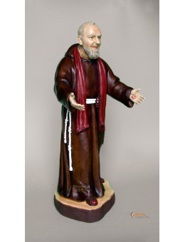 Statua Padre Pio accogliente 50cm