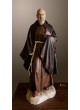 Statua Padre Pio con mantello, 85cm e 130cm
