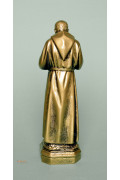 Statua Padre Pio Benedicente bronzata 20cm
