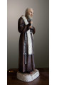 Statua Padre Pio Benedicente con stola color 78cm