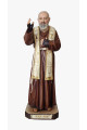 Statua Padre Pio Benedicente con stola color 92cm