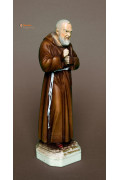 Statua Padre Pio Benedicente colorata 30cm