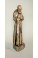 Statua Padre Pio Benedicente bronzata 40cm