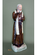 Statua Padre Pio Benedicente con stola da 50cm a 92cm