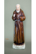 Statua Padre Pio Benedicente colorata 50cm