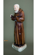 Statua Padre Pio Benedicente colorata 50cm