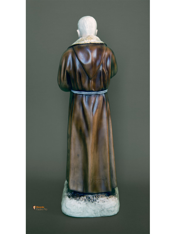 Statua Padre Pio Benedicente con stola da 50cm a 92cm