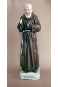 Statua Padre Pio Benedicente colorata 60cm