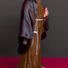 Statua Padre Pio con mantello, 50cm