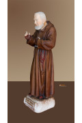Statua Padre Pio Benedicente colorata 30cm