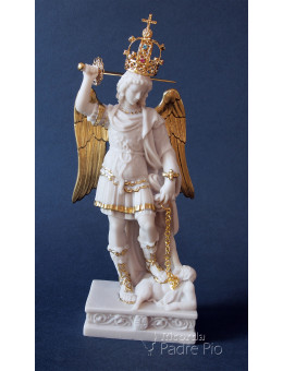 Statua San Michele Arcangelo 22cm