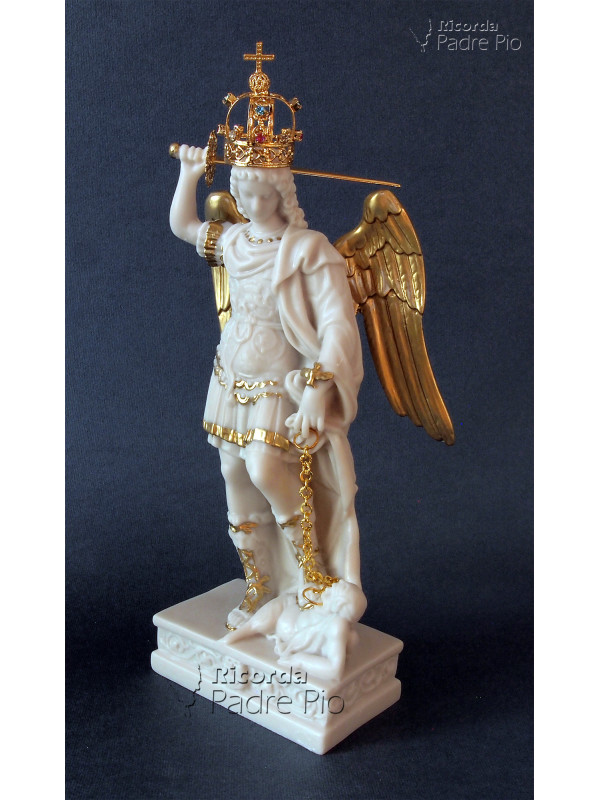 Statua San Michele Arcangelo 22cm