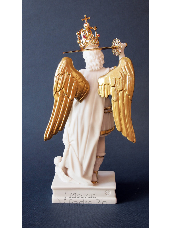 Statua San Michele Arcangelo 22cm