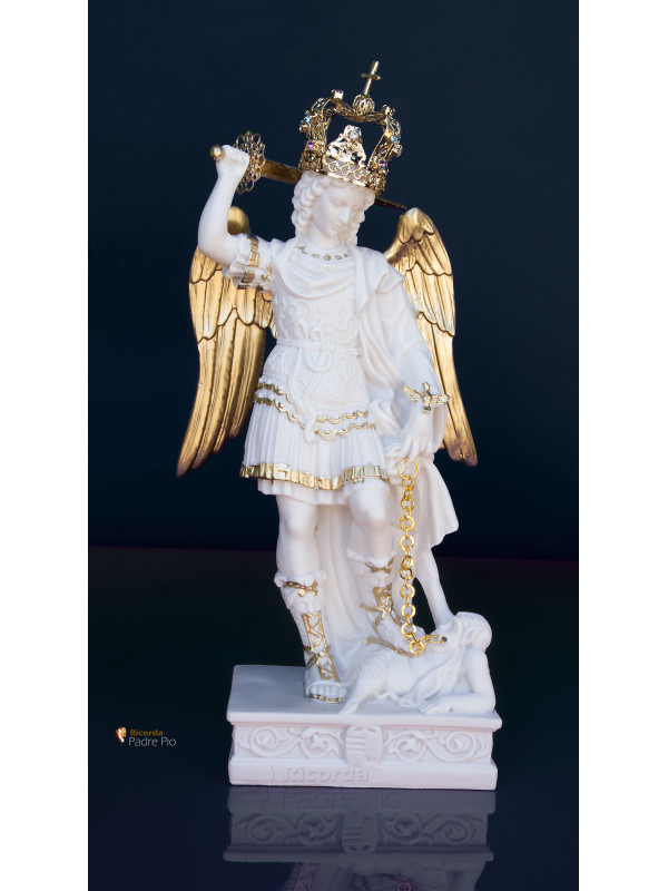 Statua San Michele Arcangelo 27cm