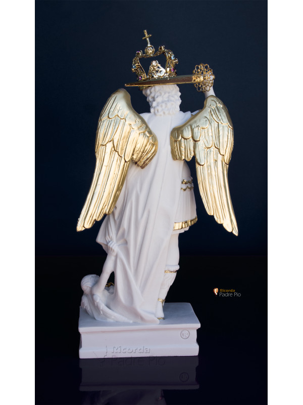 Statua San Michele Arcangelo 27cm