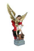 Statua San Michele Arcangelo Resina col. 20cm