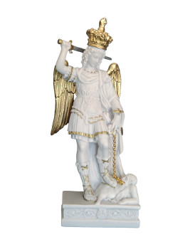 Statua San Michele Arcangelo 18cm