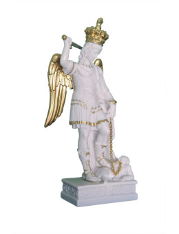 Statua San Michele Arcangelo 18cm