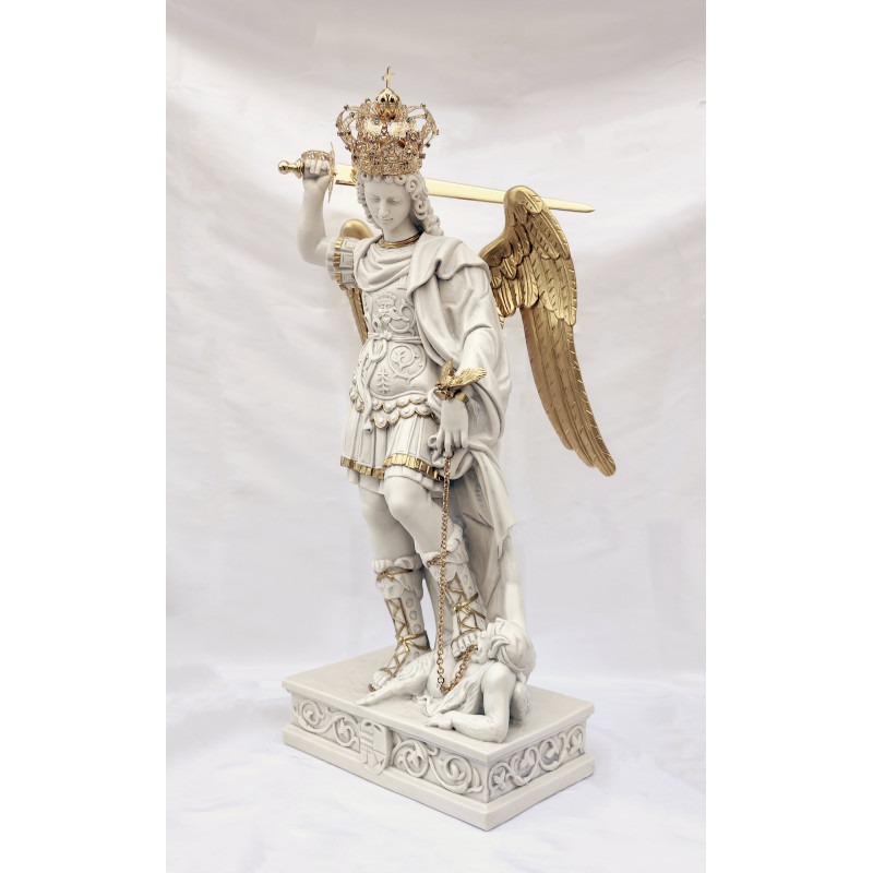 Statua San Michele Arcangelo 64cm e 130cm