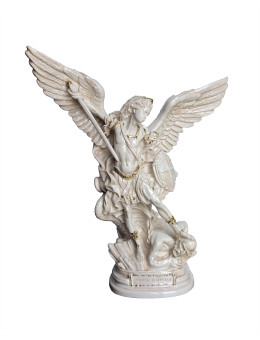 Statua San Michele Arcangelo Antichizzato 40cm