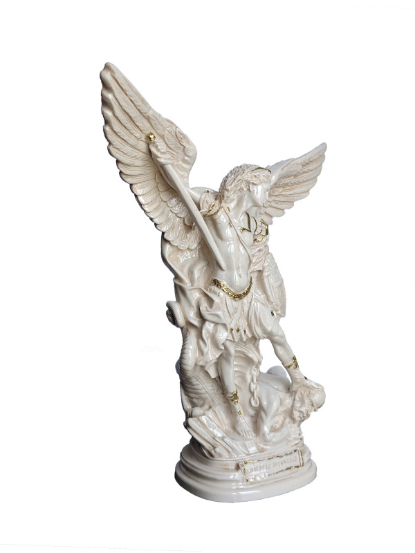 Statua San Michele Arcangelo Capodimonte 40cm