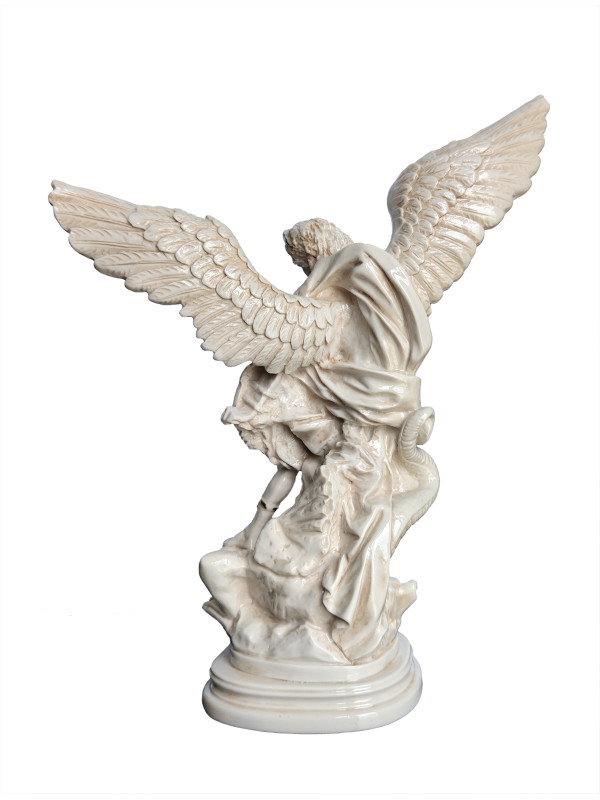 Statua San Michele Arcangelo Antichizzato 40cm