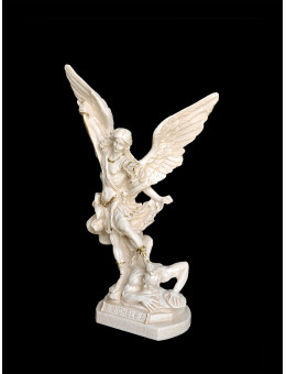 Statua San Michele Arcangelo Capodimonte 40cm