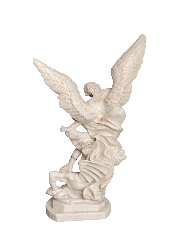 Statua San Michele Arcangelo Antichizzato 30cm