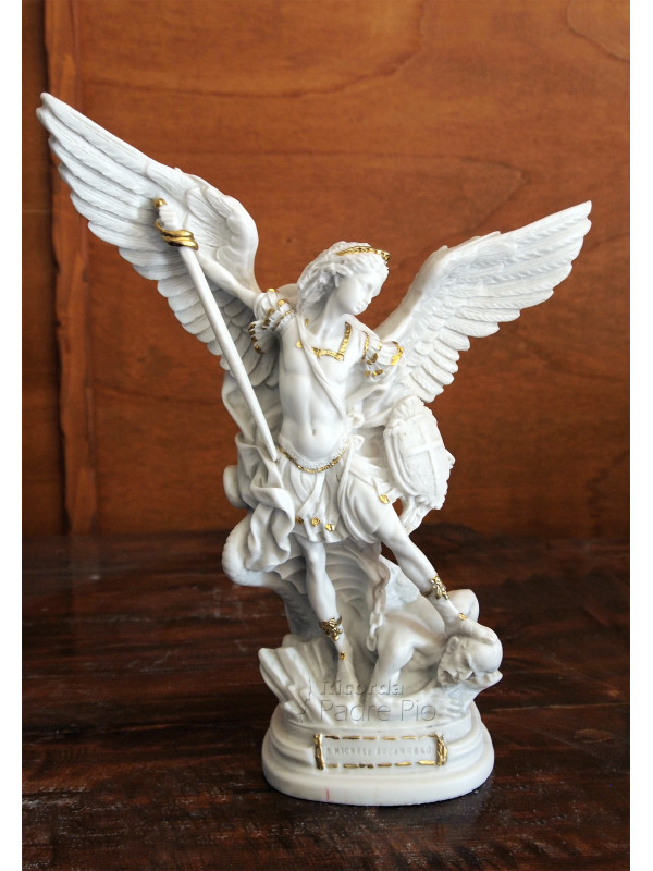 Statua San Michele Arcangelo Capodimonte 40cm