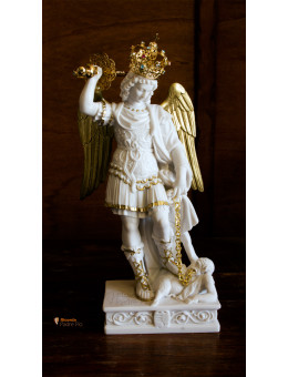 Statua San Michele Arcangelo 34cm