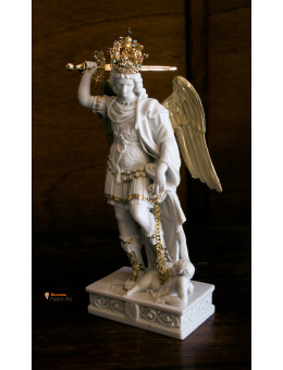 Statua San Michele Arcangelo 34cm