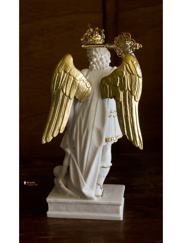 Statua San Michele Arcangelo 34cm
