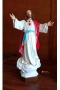 Statua Sacro Cuore di Gesù 45cm