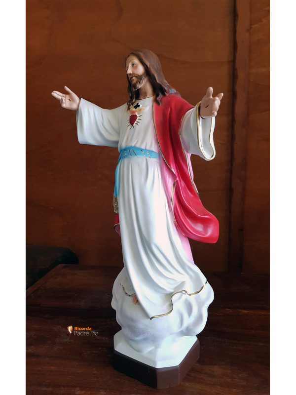 Statua Sacro Cuore di Gesù 45cm
